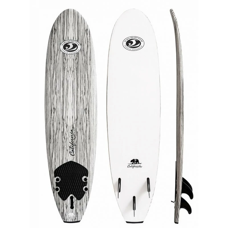 Surf En Mousse Malibu Cbc 7' California Wooddeck 1 Surf En Mousse Malibu Cbc 7' California Wooddeck